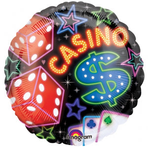Casino Dice Foil Balloon | 18"