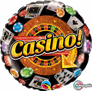 Casino Roulette Foil Balloon | 18"
