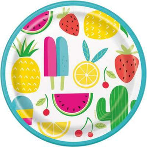 Sweet & Succulent Summer 7" Plates | Pack of 8
