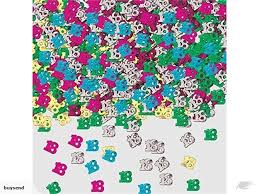 Assorted 'Numbers' Birthday Confetti