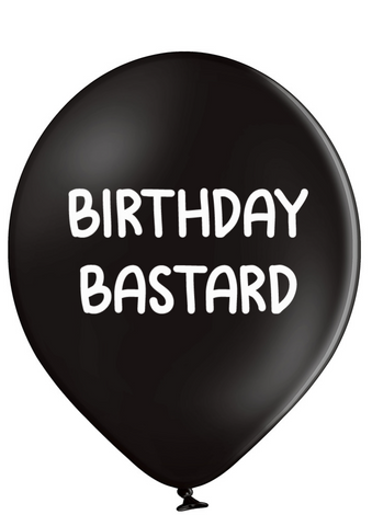 Birthday Bastard Latex Balloons