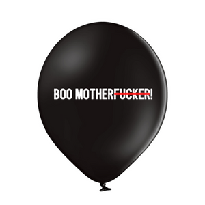 Latex Preprinted "Boo Motherf***er!" Balloons | 12"
