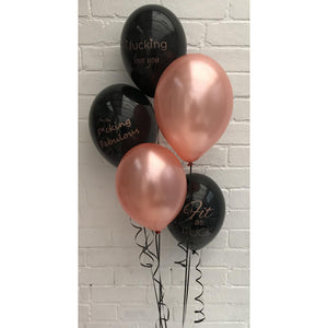 Click and Collect - Bunch of 5 Valentines Balloons