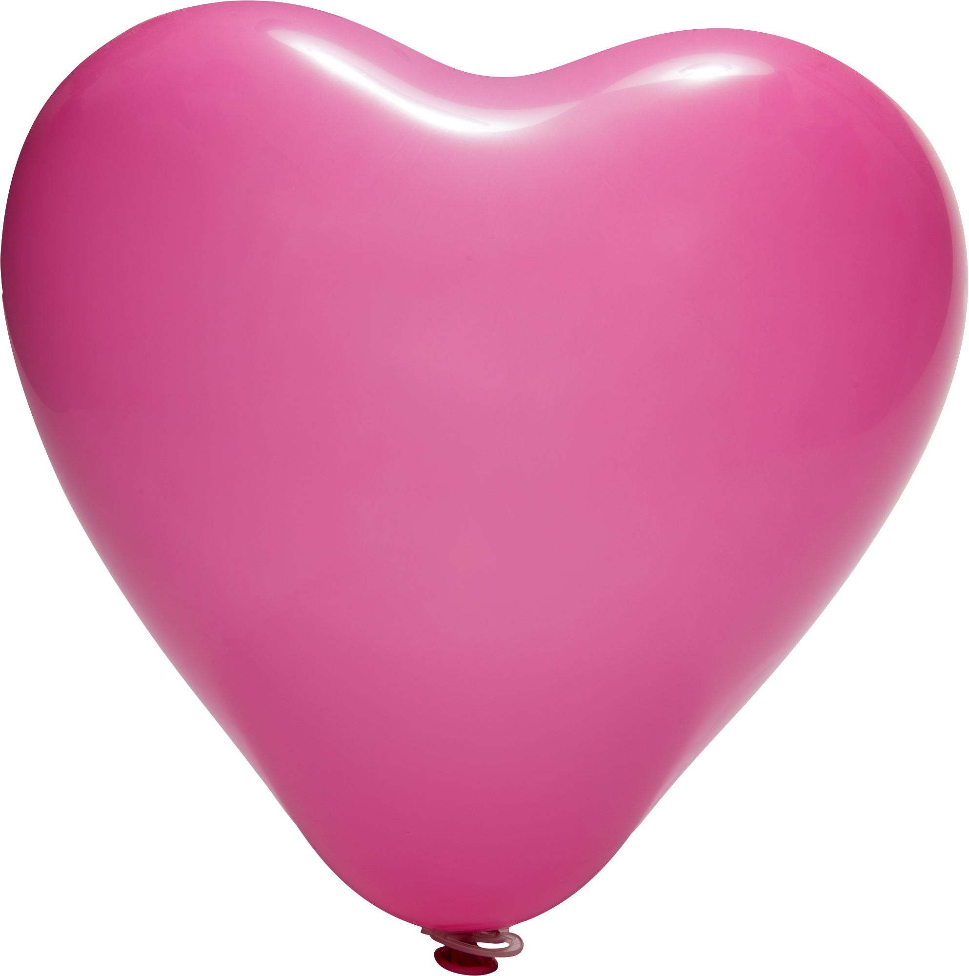 Latex Heart Pink Balloons | 12"