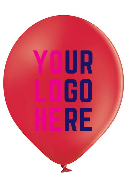 12" Printed Latex Balloons ( 2 Colours | 1 Side )