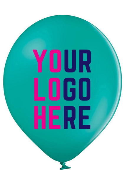 12" Printed Latex Balloons ( 2 Colours | 1 Side )