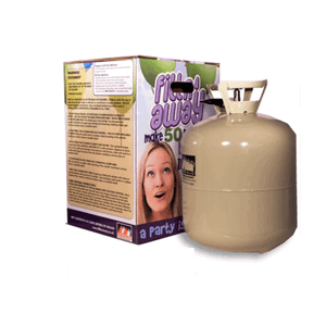Fill N' Away 50 Balloons Disposable Helium Cylinder