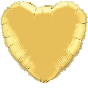 Foil Heart Plain Balloons | 18"