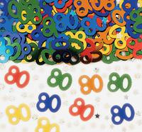 Assorted 'Numbers' Birthday Confetti