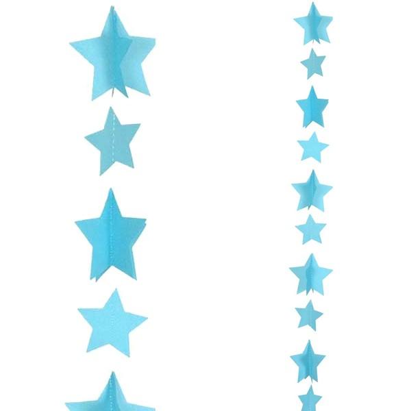 Blue Stars Balloon Tail | 1.2m