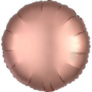 Foil Round Satin Luxe Plain Balloons | 18"