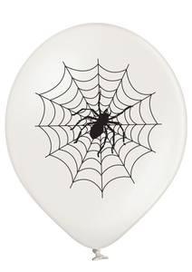Latex Preprinted Spiders Web Balloons | 12"